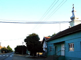 La rue principale de Straža
