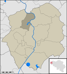 Localisation de Stuivekenskerke au sein de Dixmude