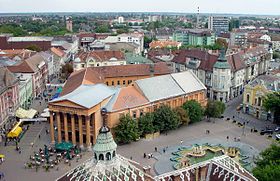Le centre de Subotica