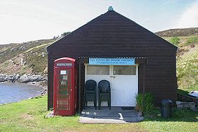 Le bureau de poste et café de l'île