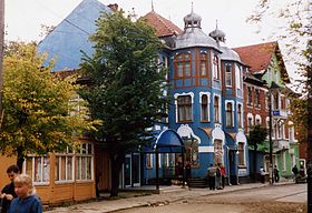 Vieilles maisons allemandes à Svetlogorsk.