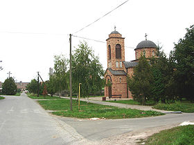 La nouvelle église orthodoxe à Sečanj