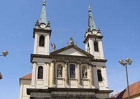La cathédrale de Szombathely.