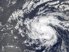 Tempête tropicale Debby, le 24 août 2006 à 10:35 UTC