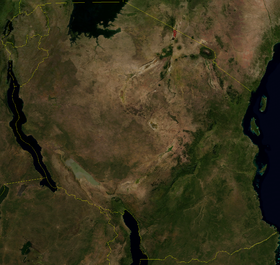 carte : Géographie de la Tanzanie