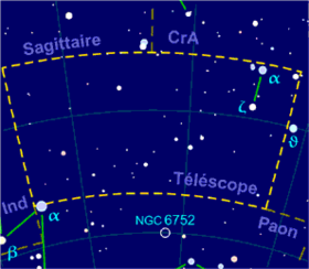 Image illustrative de l'article Télescope (constellation)