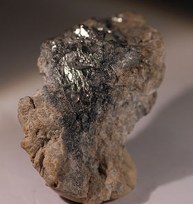 Tetradymite Glacier Gulch Colombie britannique, Canada (45x26mm)