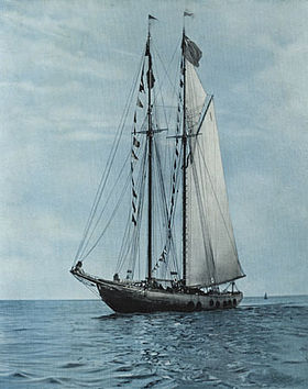 Le Bluenose, vers 1930