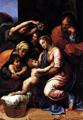 Image illustrative de l'article La Sainte Famille (Raphaël)