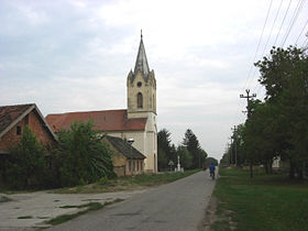 L'église catholique de Toba