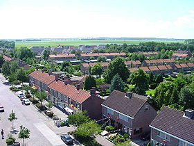 Localisation de Tollebeek dans la commune de Noordoostpolder