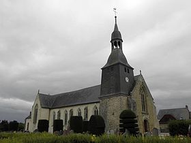 L'église paroissiale Saint-Médard à Torcé.