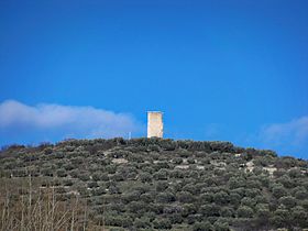 Vue sur a tour depuis Manosque