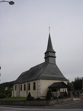 L'église de Toutainville