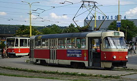 Ligne 2 du tram de Košice