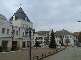 Le centre de Kać