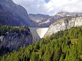 Image illustrative de l'article Barrage de Tseuzier