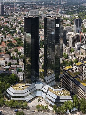 Les tours jumelles de la Deutsche Bank