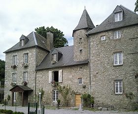 Le château de la Borde à Ussel.