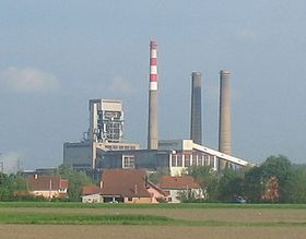 Centrale électrique Kolubara à Veliki Crljeni