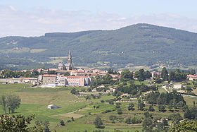 Le village de Vernoux-en-Vivarais