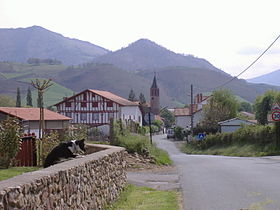 Entrée du village