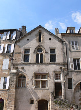 Hôtel Baressols, façade rue Gevrey