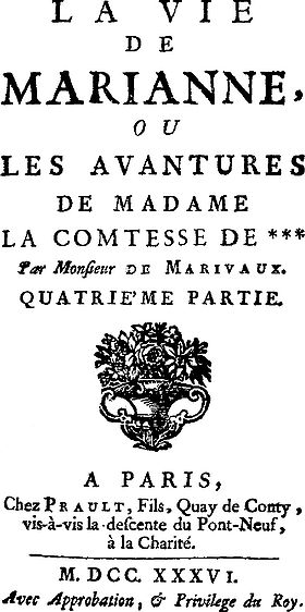 Illustration de La Vie de Marianne