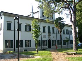 Campolongo al Torre : La Villa Marcotti,construite en 1723 dans le style vénitien