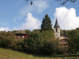 L'église de Villaroux