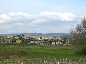 Le village de Villeneuve-de-Berg