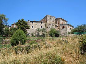 Vue de l'Ancien Château Jullien à Vinezac