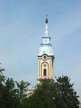L'église orthodoxe roumaine de Vladimirovac