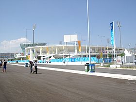 Stade olympique de Volos pendant les J.O.