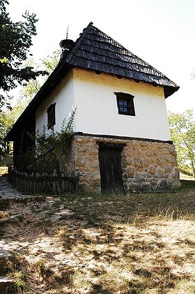 La maison natale de Vuk Stefanović Karadžić à Tršić