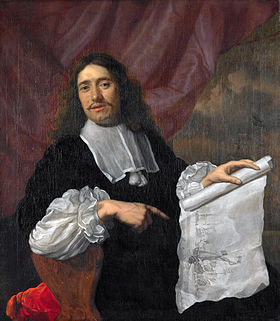 Un des seuls portraits de Willem Van de Velde réalisés par Louis van der Helst vers 1672