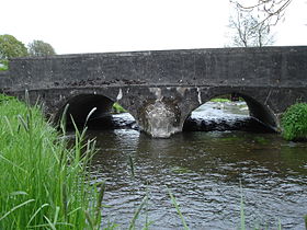 Le pont sur la Wiltz entre Benonchamps et Harzy