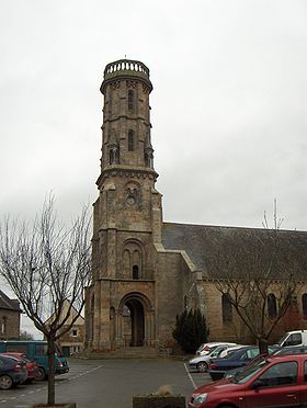 La tour de l'église
