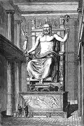 Image illustrative de l'article Statue chryséléphantine de Zeus à Olympie