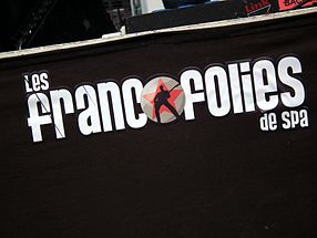 Logo des Francofolies de Spa 2011