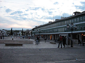 La plaza major