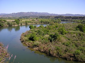Spain Ebre river in Miravet.jpg