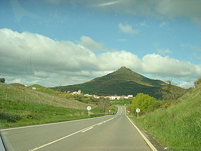 Villamayor vue depuis Azqueta