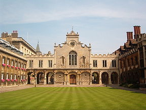 Old Court, facing the Chapel.