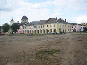 Ancienne place du marché de Jovkva