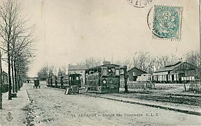 La gare d'Arpajon
