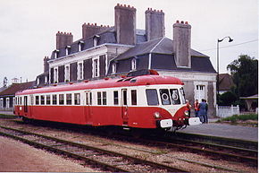 Gare de Pont-Audemer en 1995