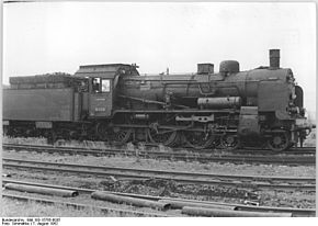  Locomotive 230 type P 8 des chemins de fer allemands,  N° 38 3201