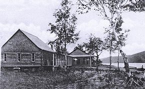Chalet, Lac Kénogami, vers 1910