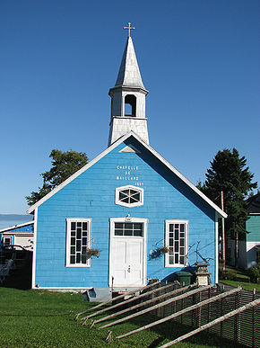 La chapelle de Maillard, à Petite-Rivière-Saint-François